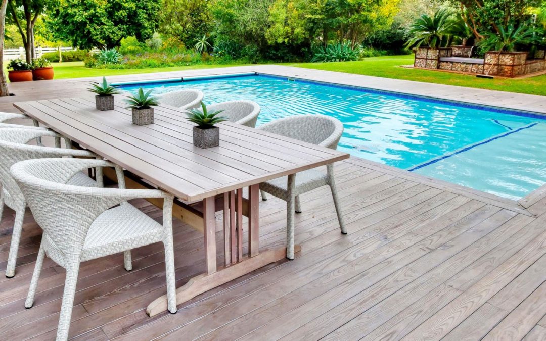 Americana Decking - thermally modified wood decking